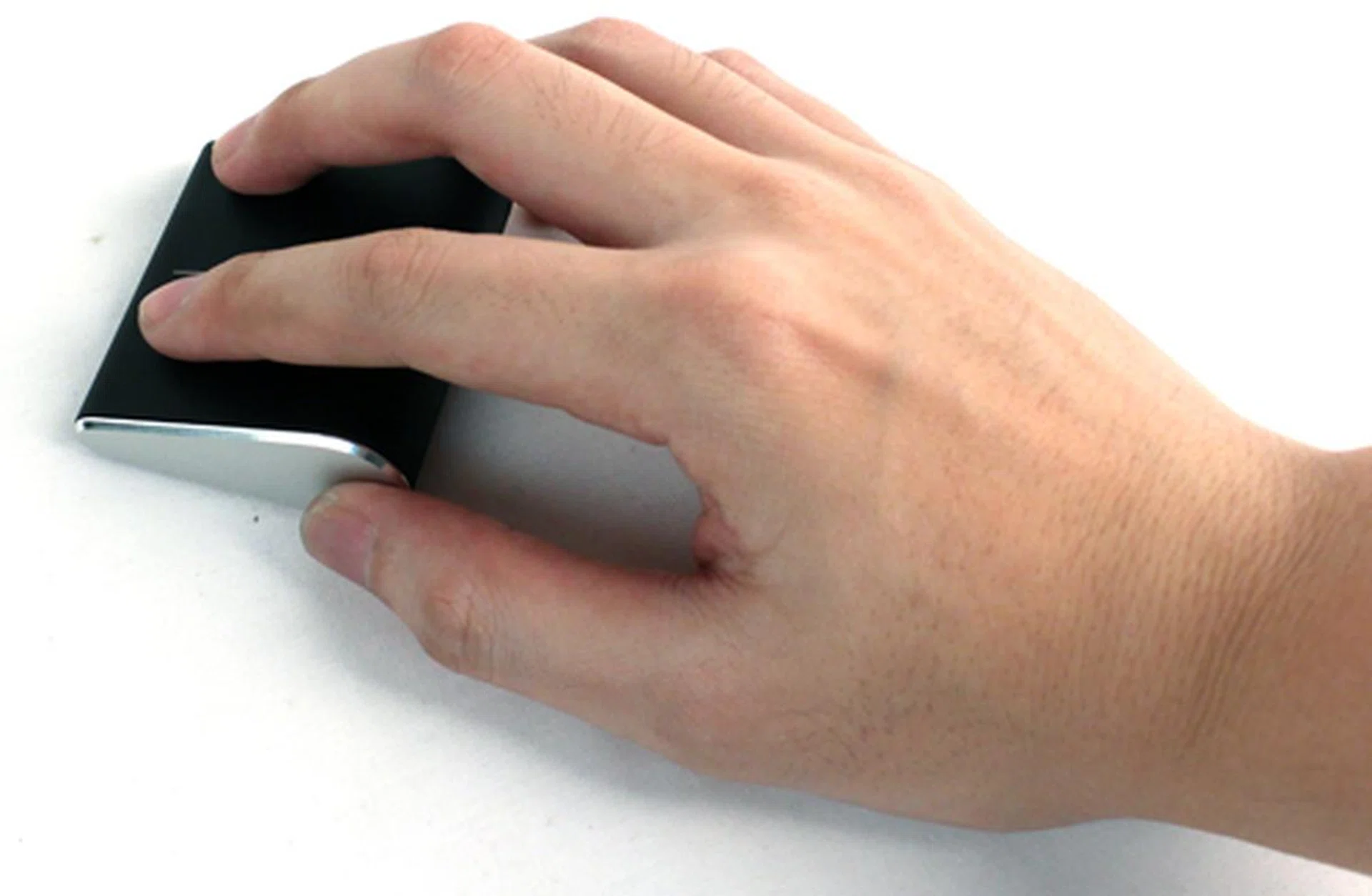 We found the mouse a little bit too small for us to use comfortably, but those with smaller hands should be fine.