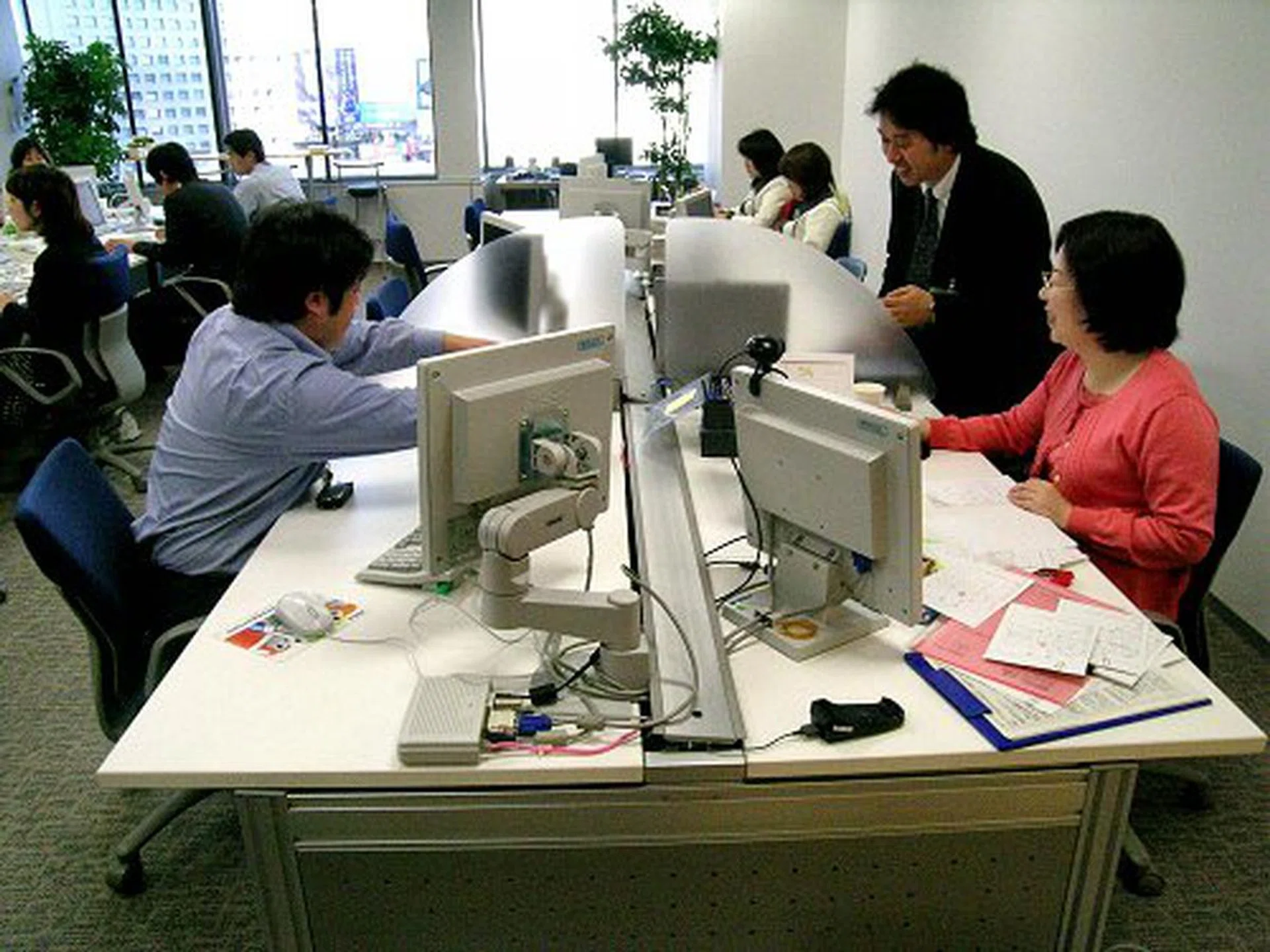 Someone apparently didn't get the memo about paper use.