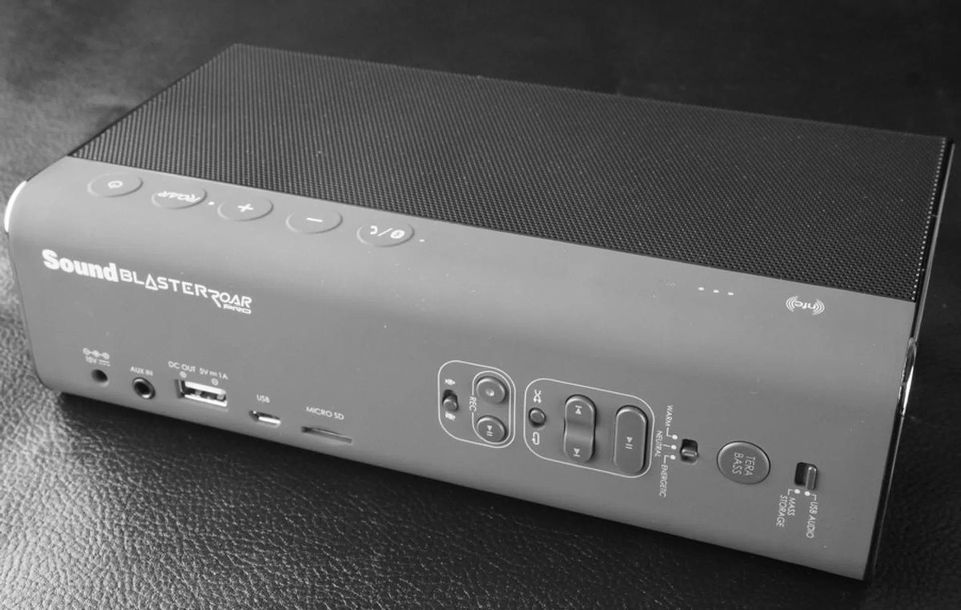 As with previous versions, all the controls are on the rear spine.