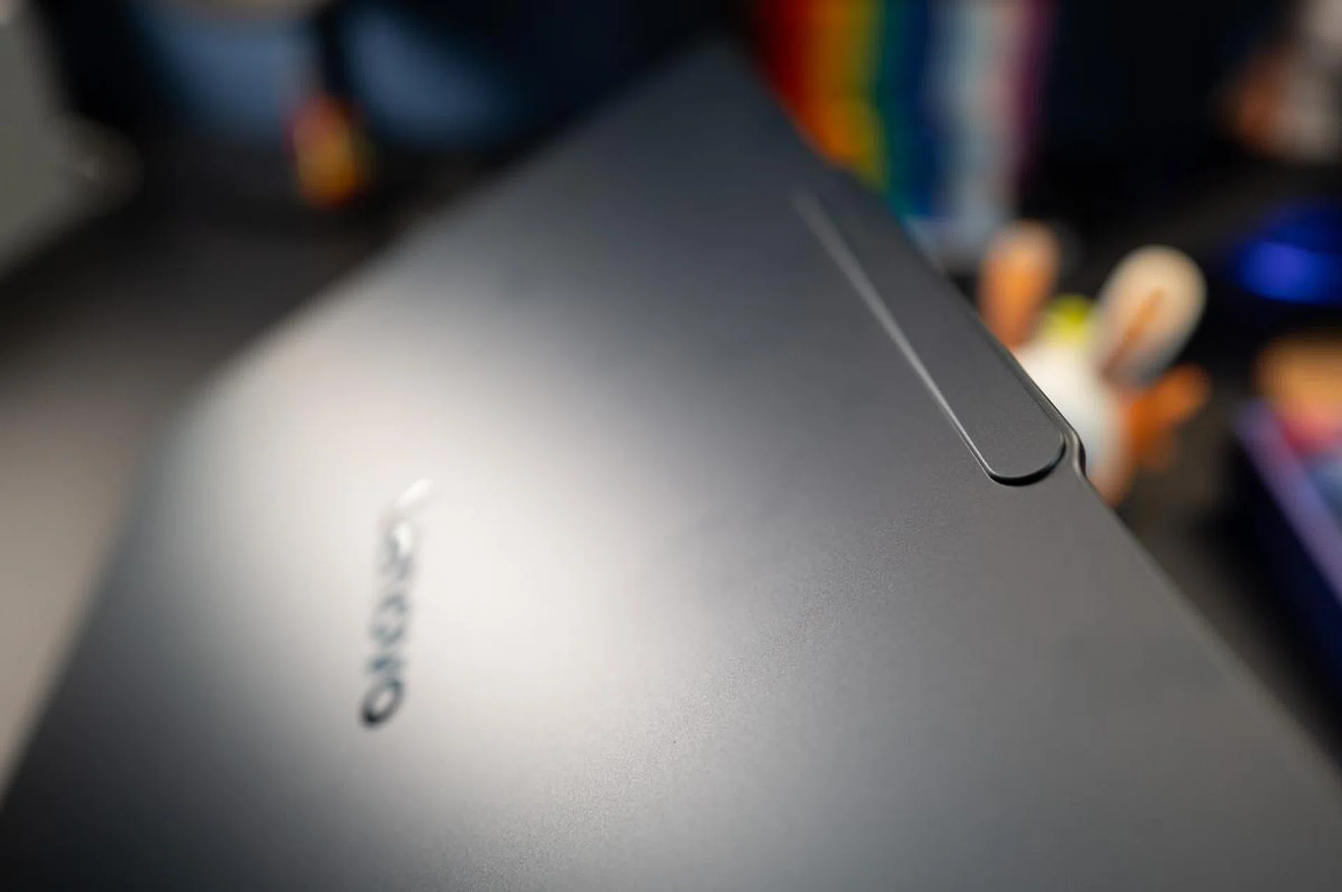 The notch at the top of the display lid also allows you to lift open the laptop easily with one hand.