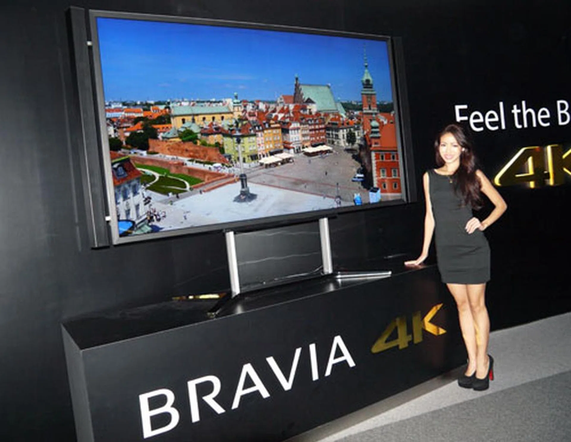 Sony's 84-inch 4K Bravia TV is a laudable piece of art and engineering. Featured here with its stock pedestal stand, the KD-84X9000 has impressed us with both its audio and visual capabilities.  