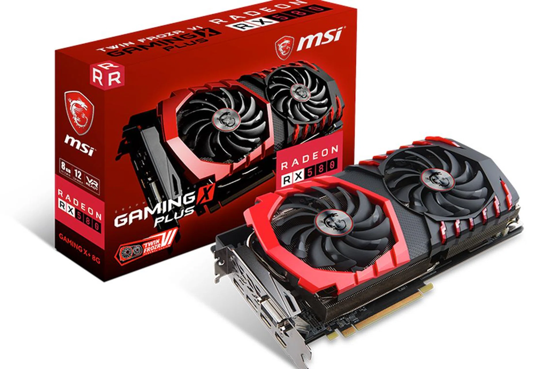 MSI Radeon RX 580 Gaming X+ 8G