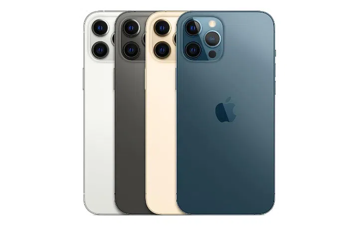 There are four colours to choose from: Silver, Graphite, Gold, and Pacific Blue. (Image source: Apple)