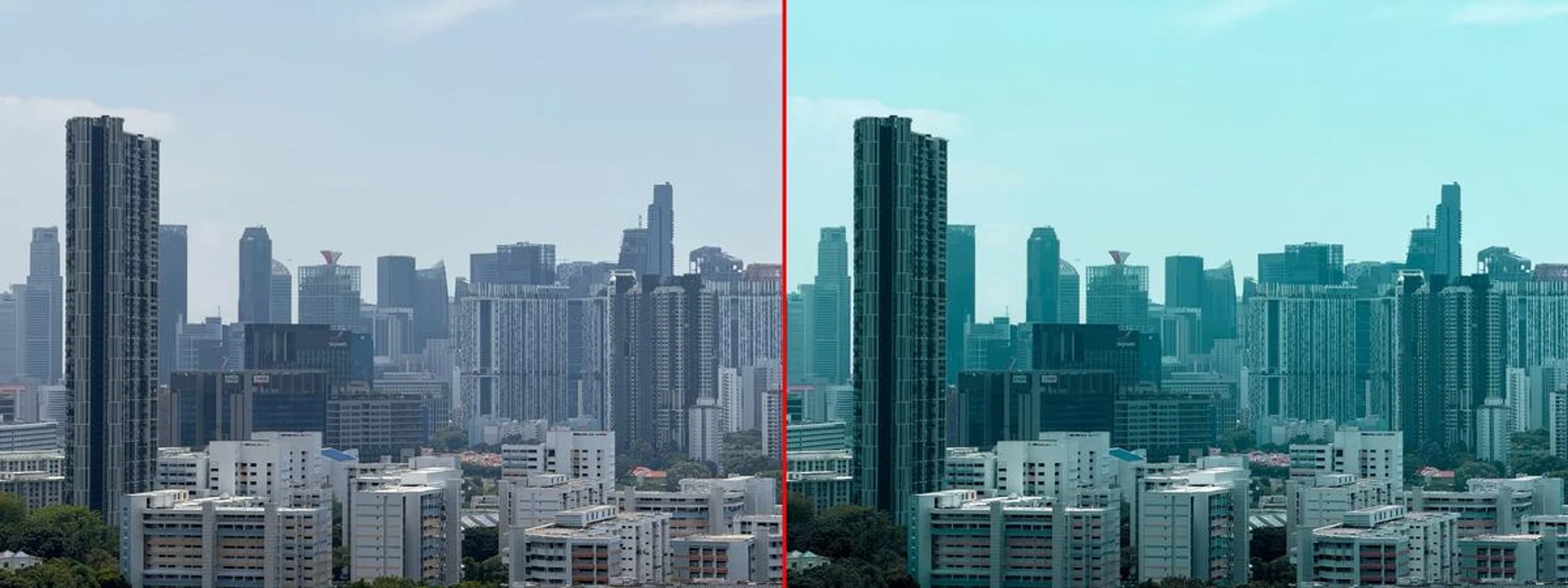 Photographic Styles can dramatically alter the vibe of a photo. Standard style on the left, and Dramatic on the right. (Click to see image in full resolution) Photo: HWZ