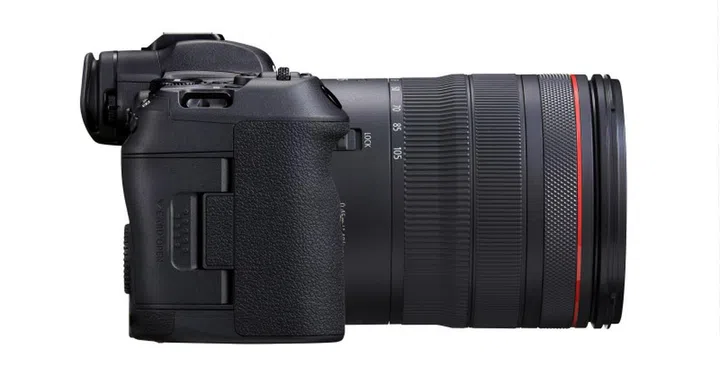 EOS R5 with RF 24-105mm f/4 L IS USM kit lens (Image: Canon)