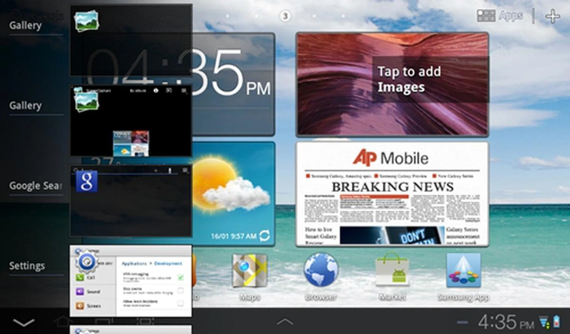 You are still unable to close or quit apps from the multitasking menu on the Samsung Galaxy Tab 7.0 Plus. However, you can do that using the Program monitor widget or the Task Manager app.