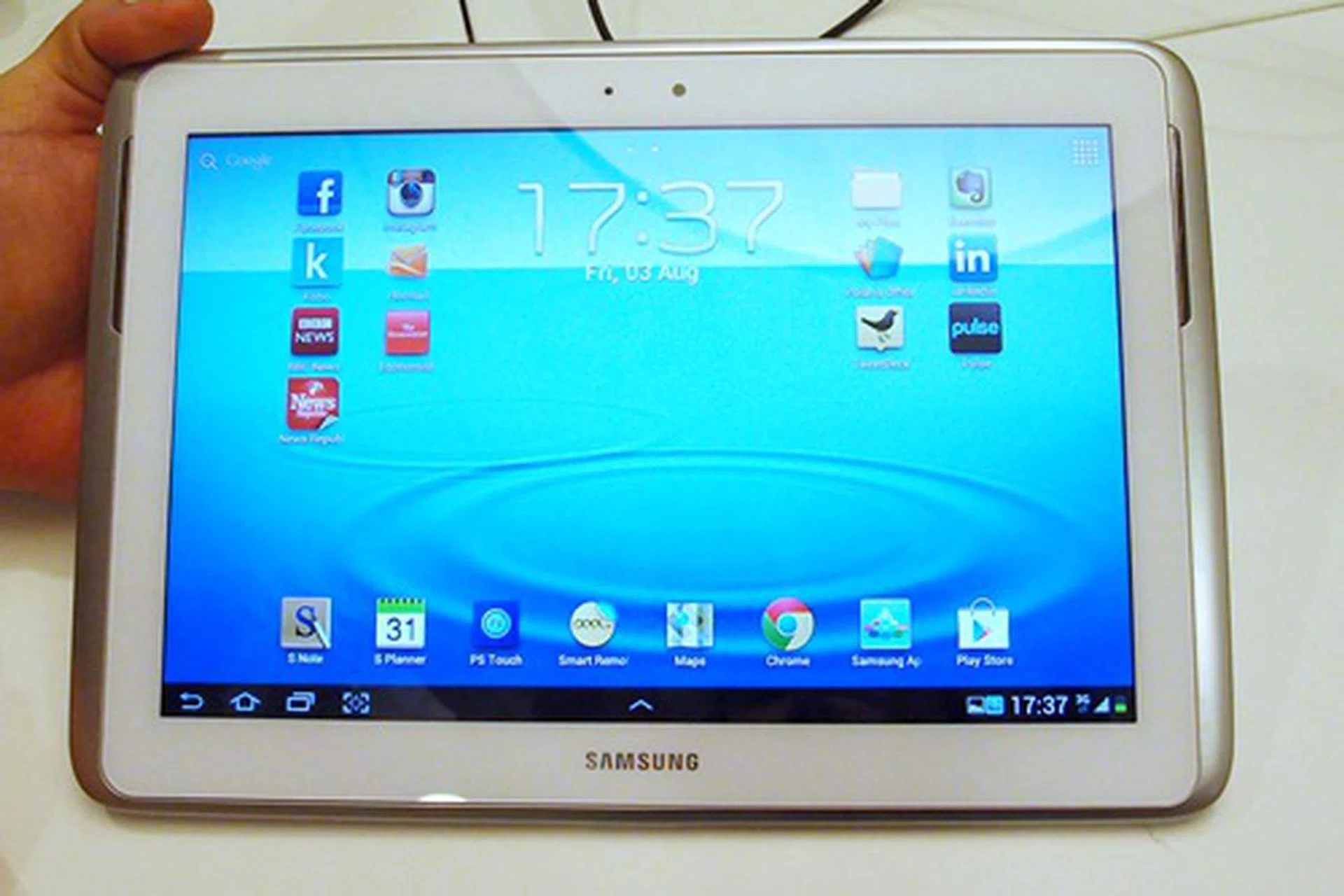 The Samsung Galaxy Note 10.1 is among the list of devices that will be updated to Jelly Bean soon.