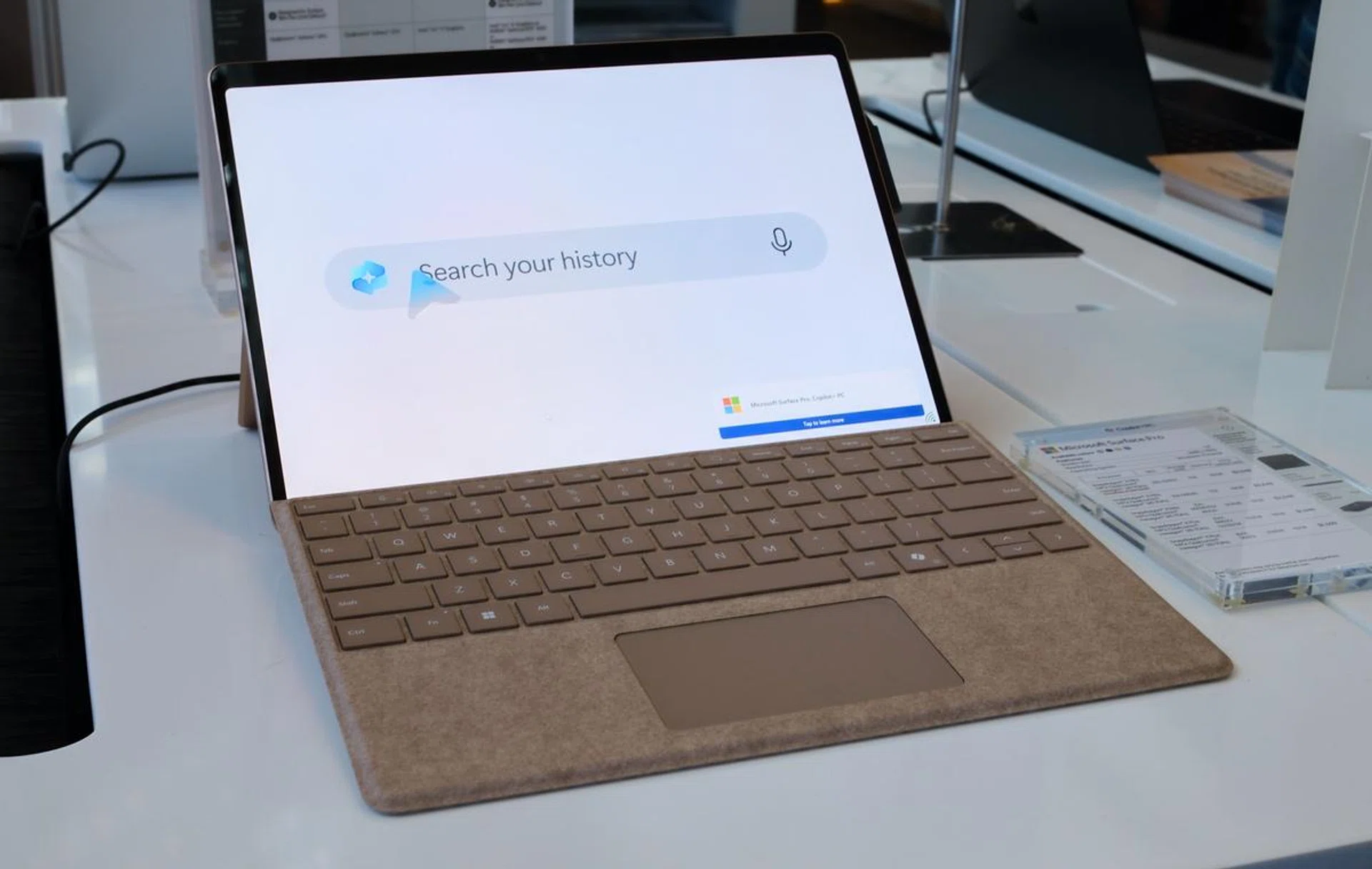 The Microsoft Surface Pro. Photo: HWZ
