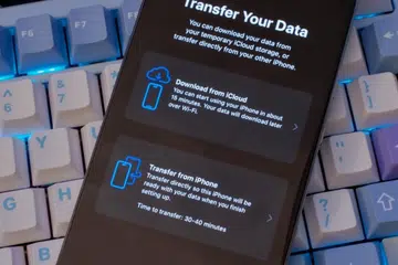 iPhone data migration