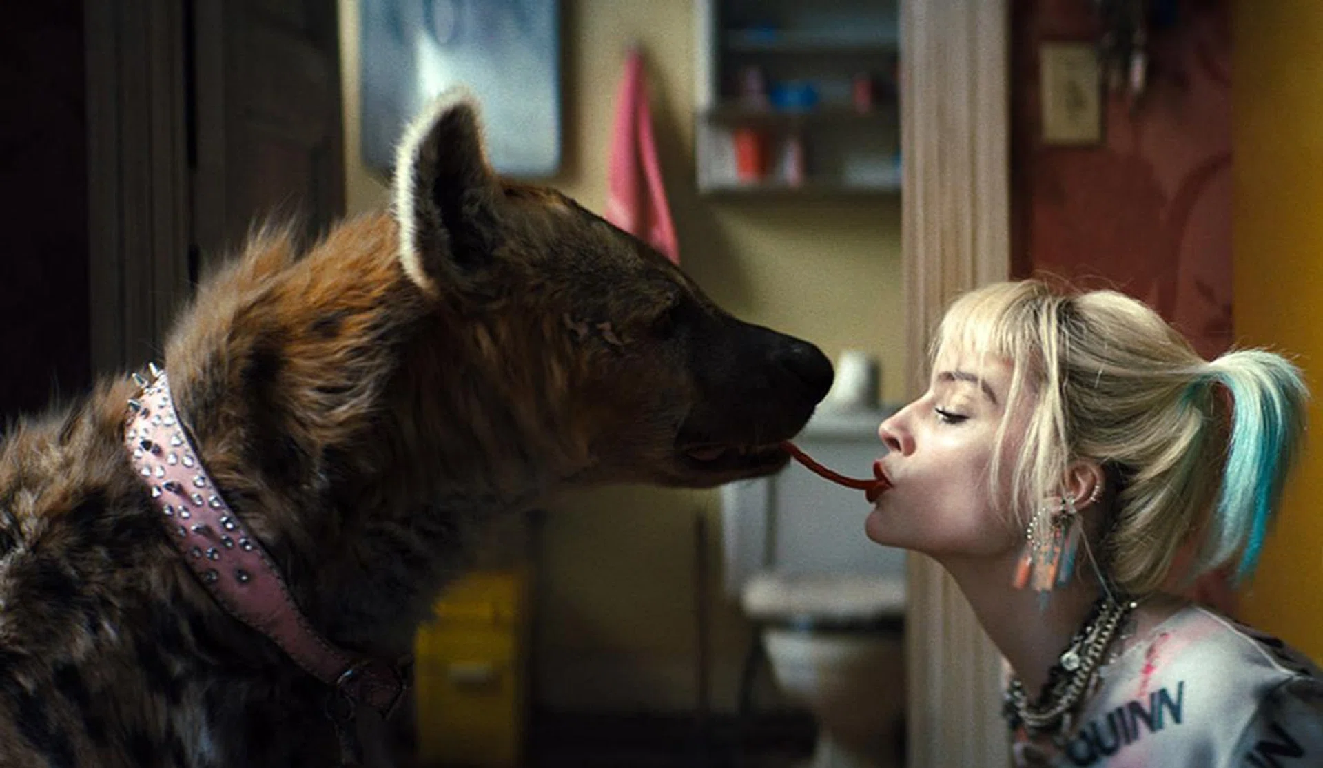 Harley and hyenas - name a better duo. | Image: Warner Bros. Pictures