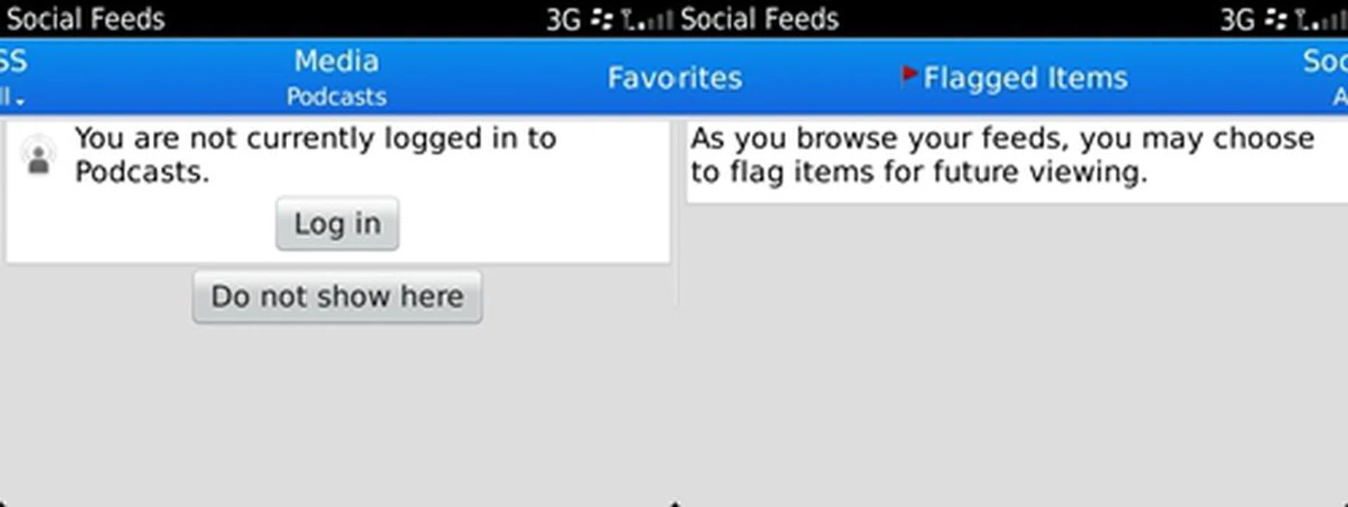 Two additions to the Social Feeds app will come in handy when staying updated with the latest news. You can now access Podcasts from the Social Feeds app. Moreover, you can flag any feed for future viewing.