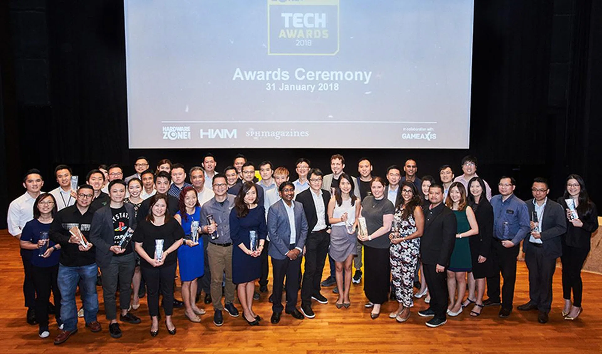 Congratulations to all the winners once again. Thanks for your support, and see you next year!