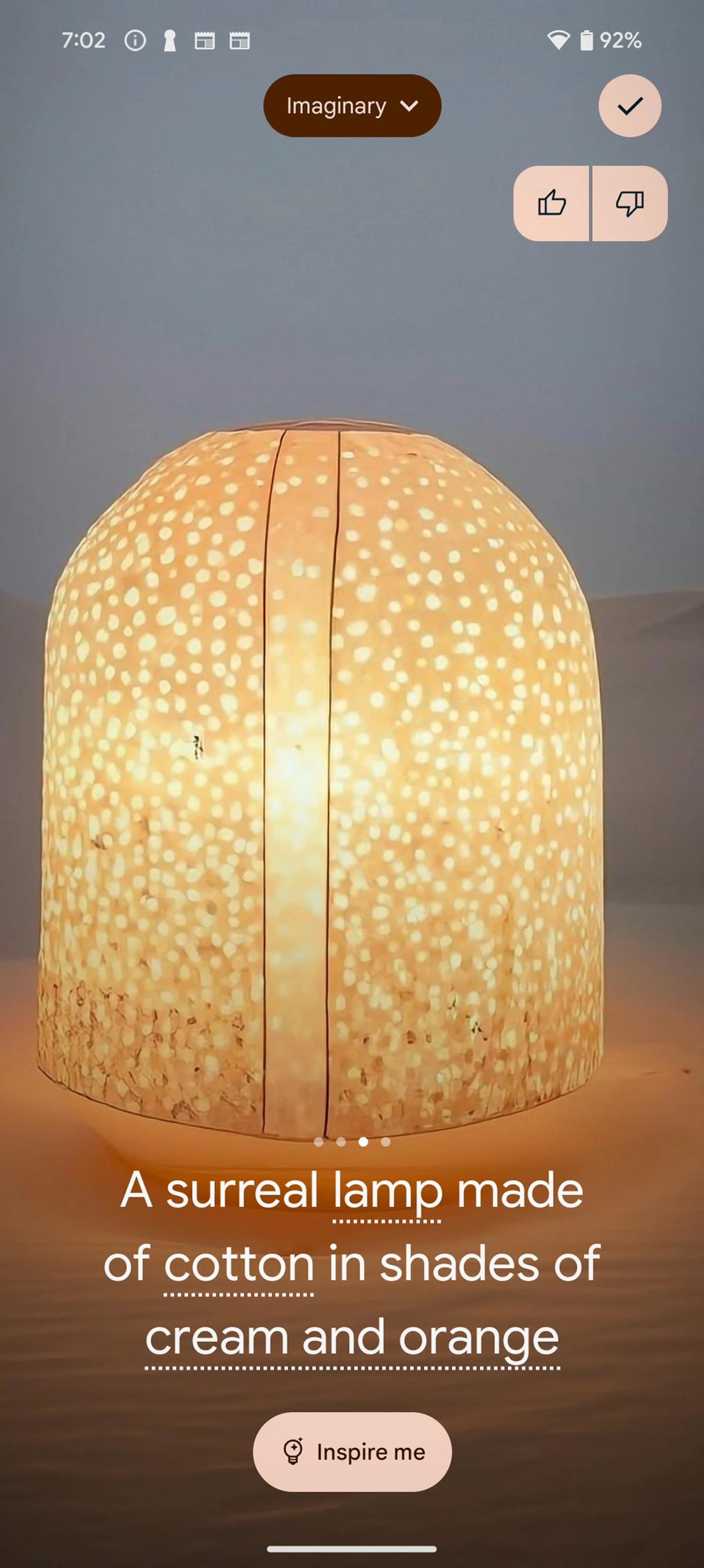 One of our many attempts.