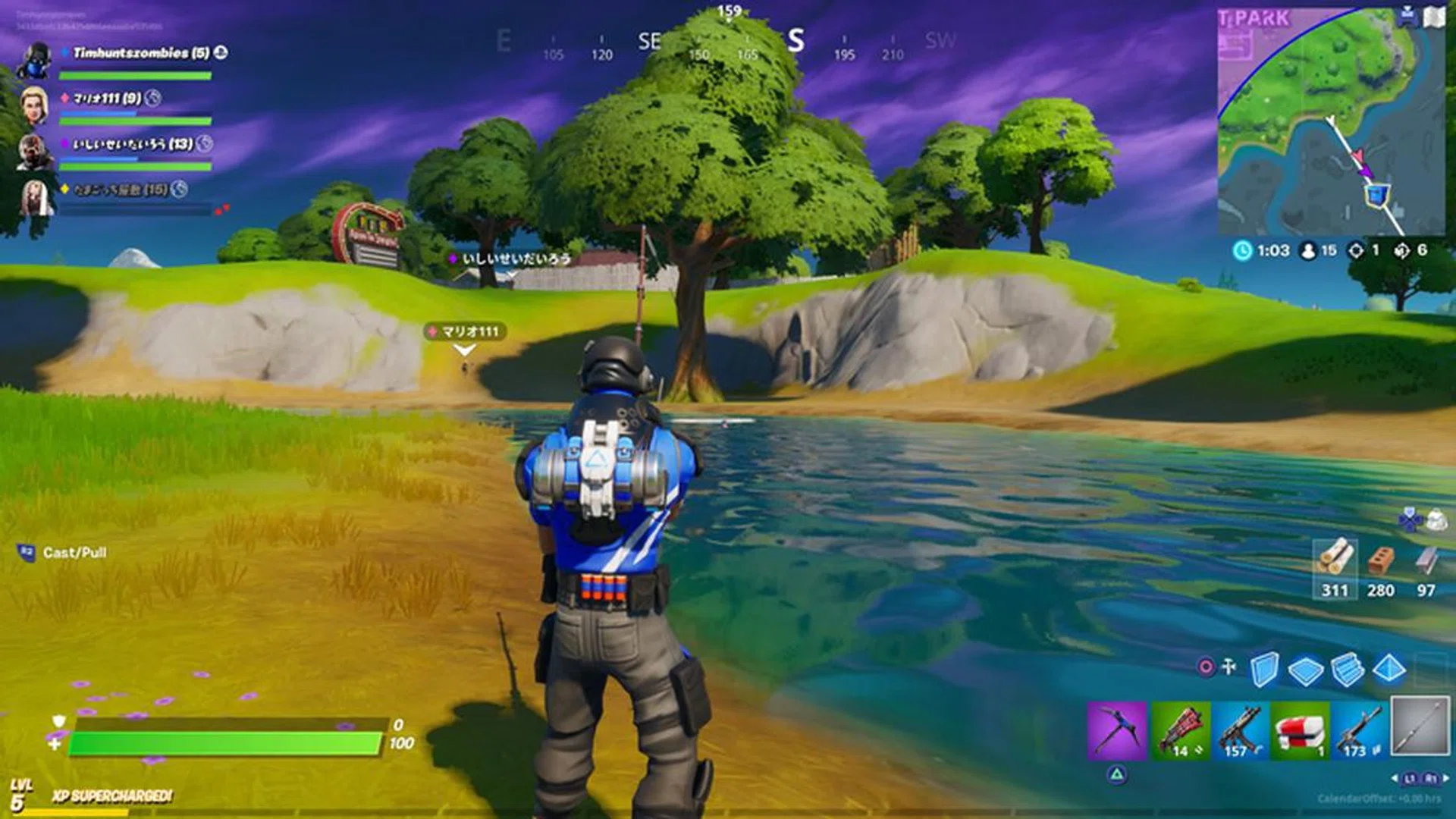 When in doubt - go fish. 