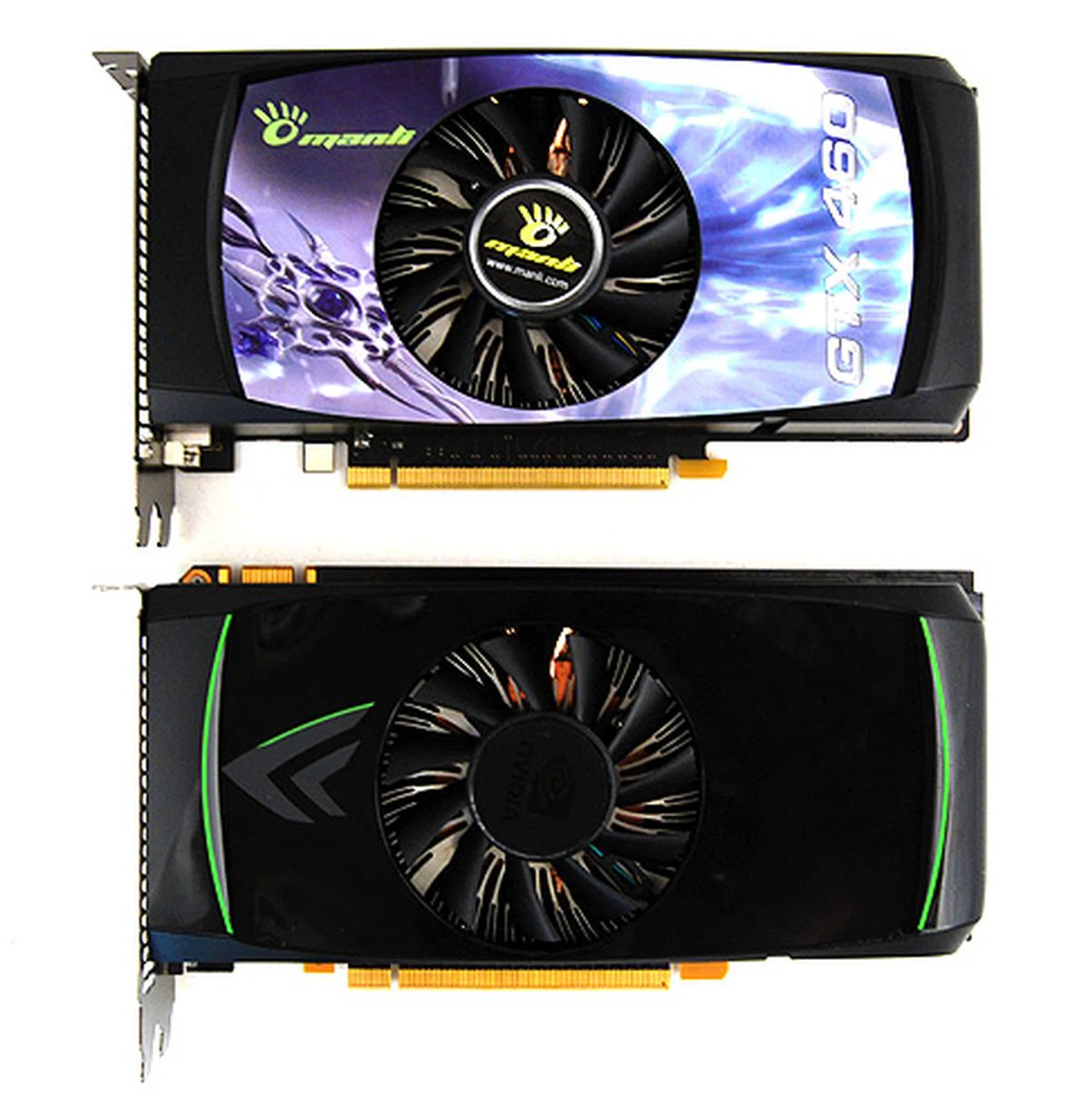 The Manli card adopts a reference cooler and so looks identical to our reference card from NVIDIA.