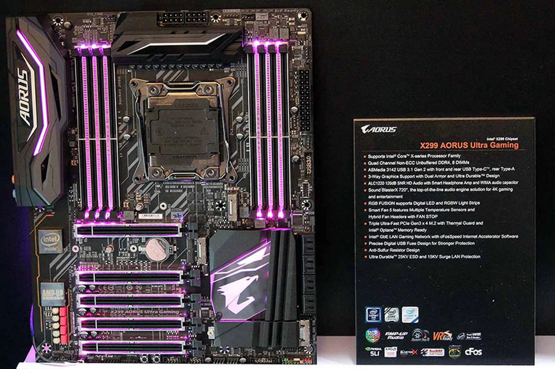 Gigabyte X299 Aorus Ultra Gaming