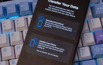 iPhone data migration