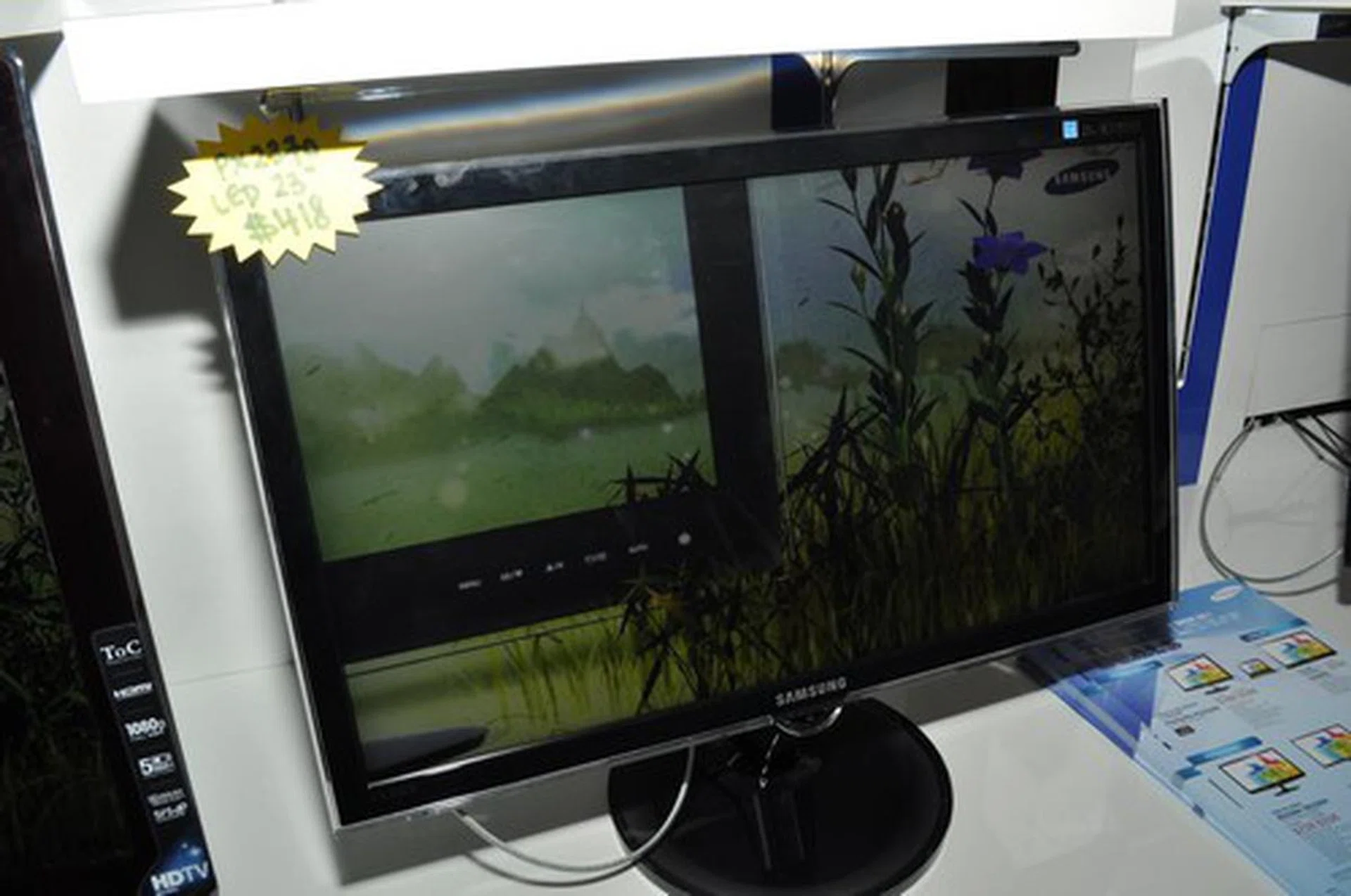 Looking for a larger monitor? Try the PX2370, another star buy. A 23" LED slim monitor, it's going for $418 (U.P. $428).