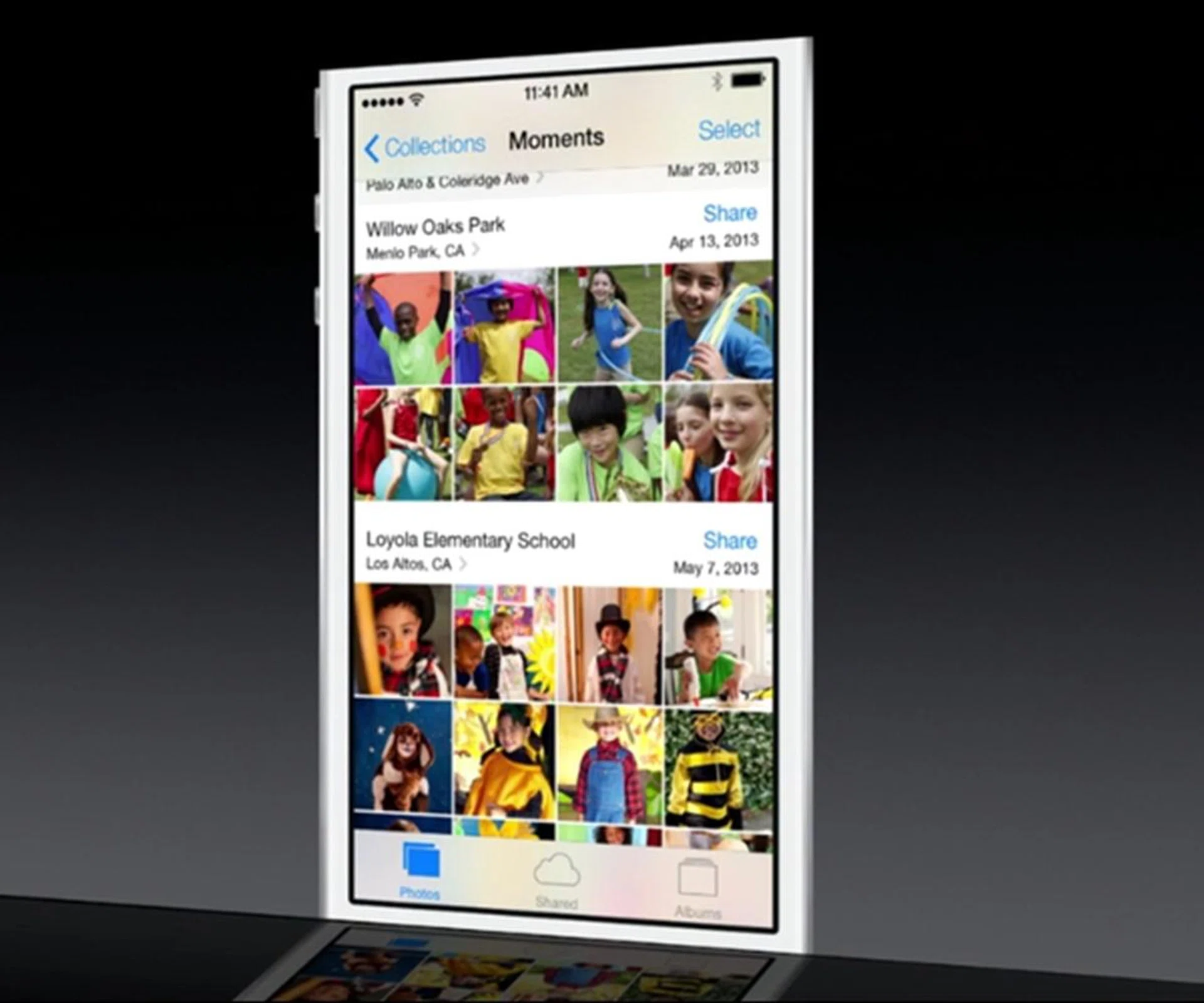 Photos help you organize your photos for a better viewing experience.