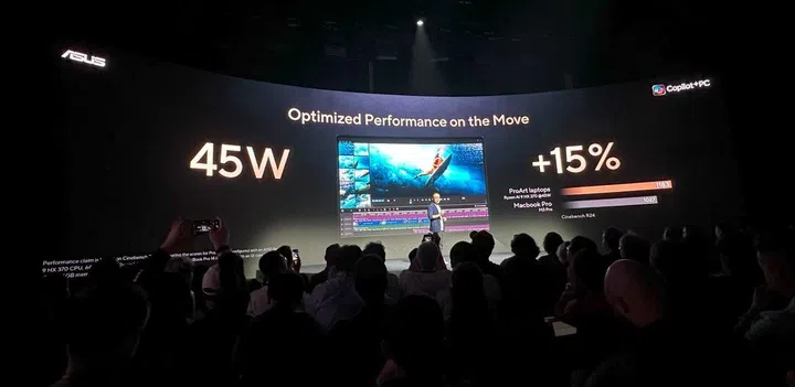 There's that Apple M3 comparison again.