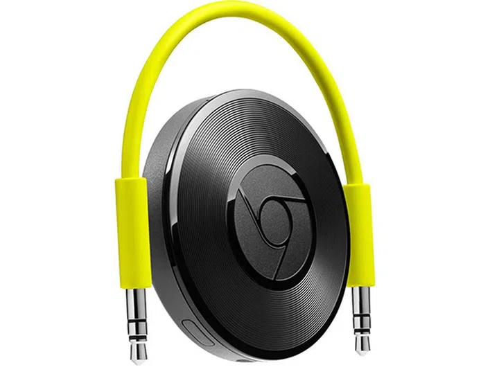 Google's Chromecast Audio plugs into any speaker with a 3.5mm jack. (Image Source: Google)