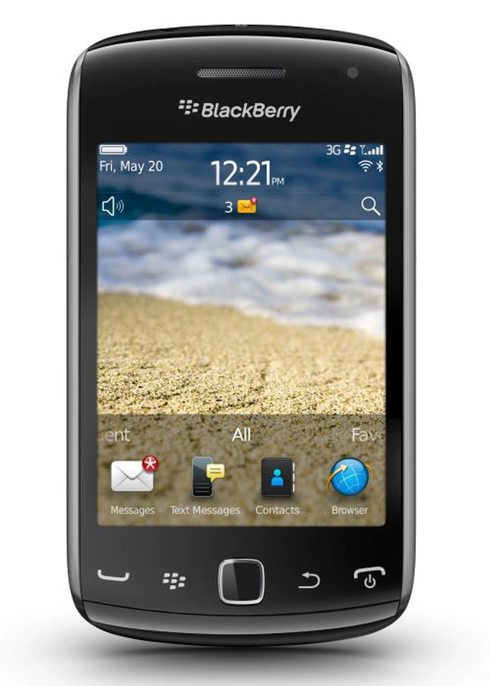 The BlackBerry Curve 9380 is RIM's first ever full touch screen Curve device. It has 3.2" display and comes pre-installed with social networking apps. With the Bold 9790, the Curve 9380 supports Near Field Communications (NFC) as well, but that will depend on whether retailers and telcos can work together towards a payment ecosystem that works for all parties.