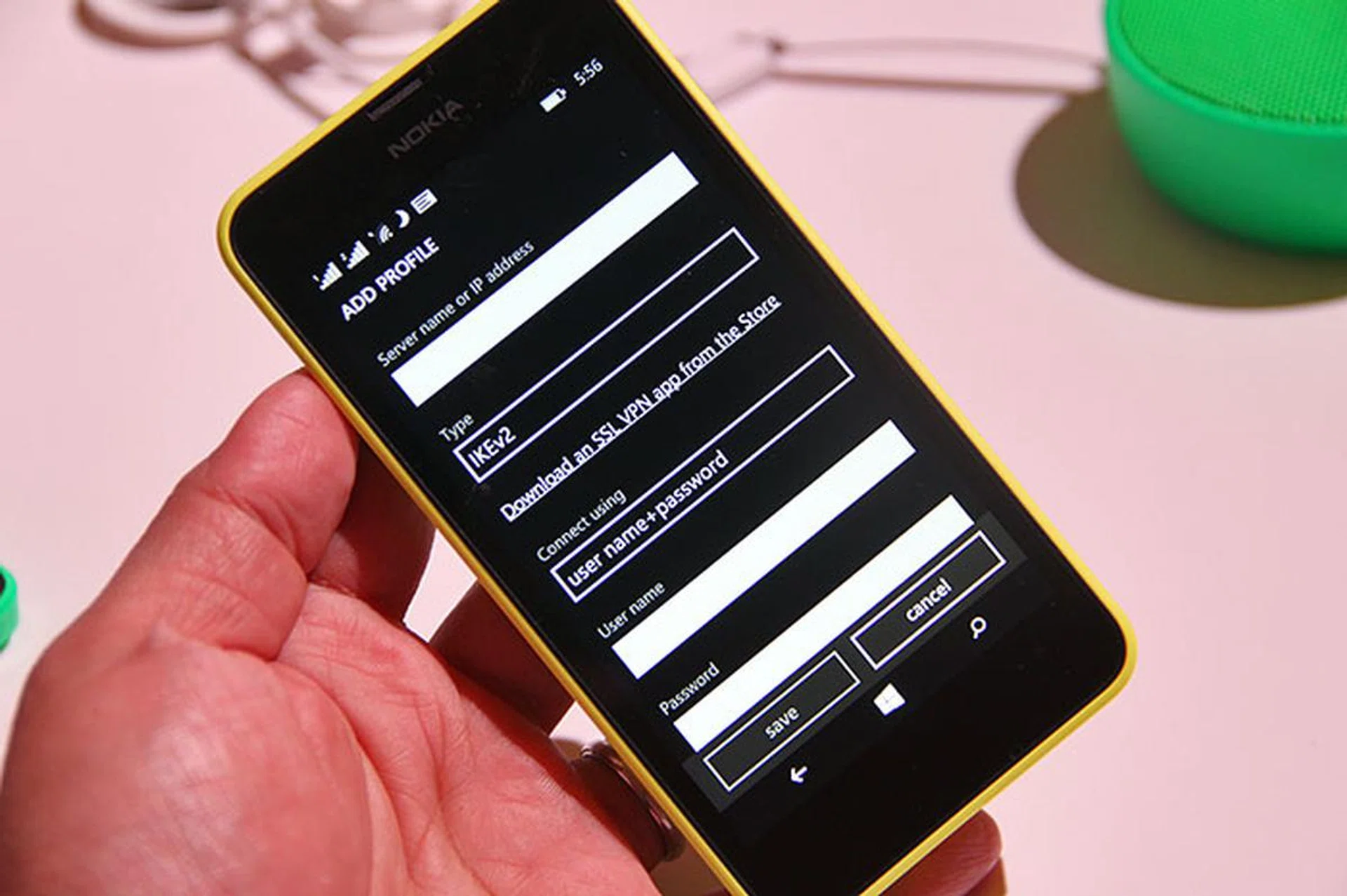 VPN functionality in Windows Phone 8.1 is supported by many major VPN vendors, such as Checkpoint, Del/SonicWALL, F5, and Juniper.