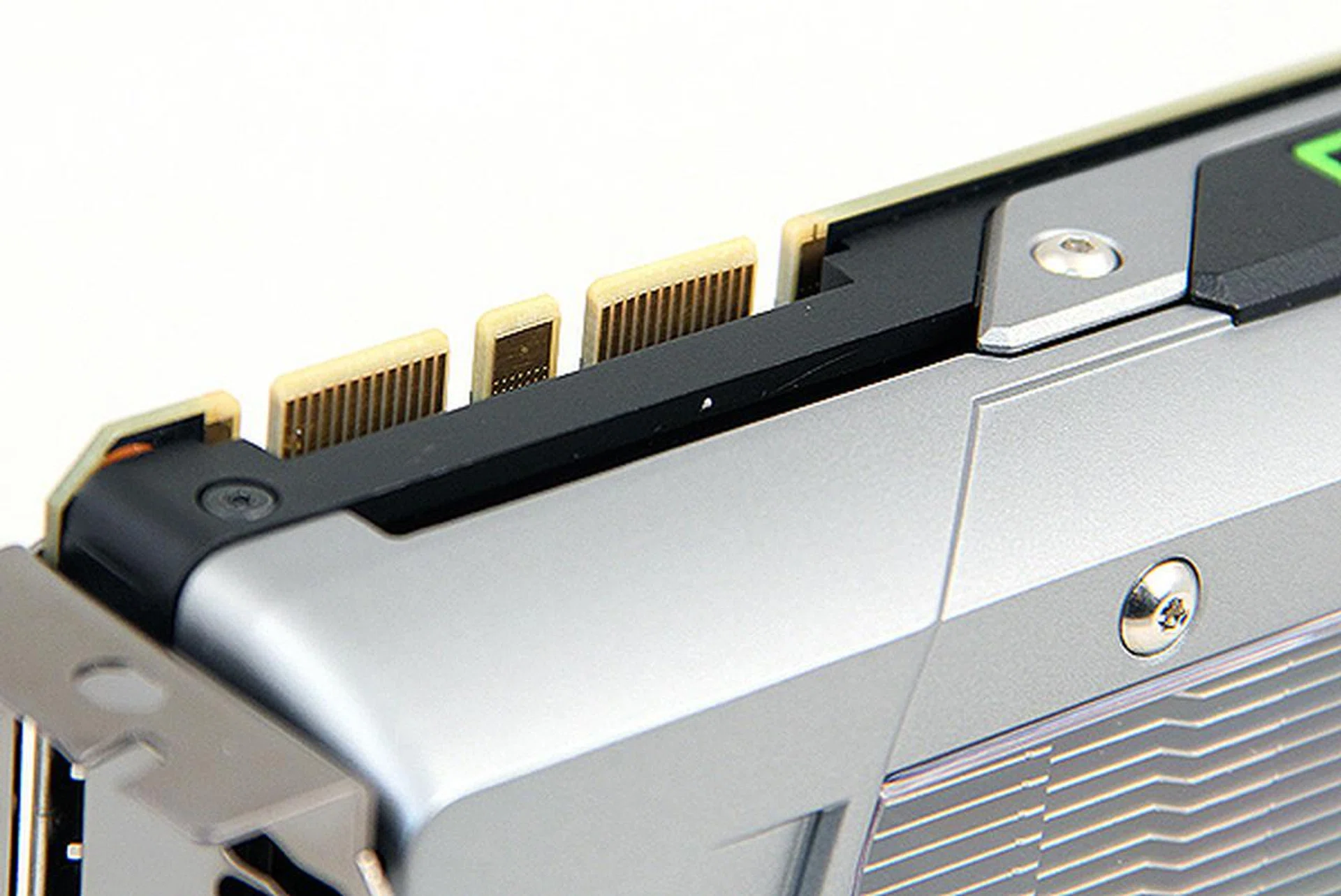 The GeForce GTX 770 has two SLI connectors, easily supporting 3-way SLI.
