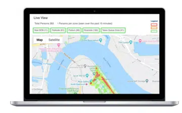 The dashboard can provide information at a glance. Image courtesy of GlobalReach