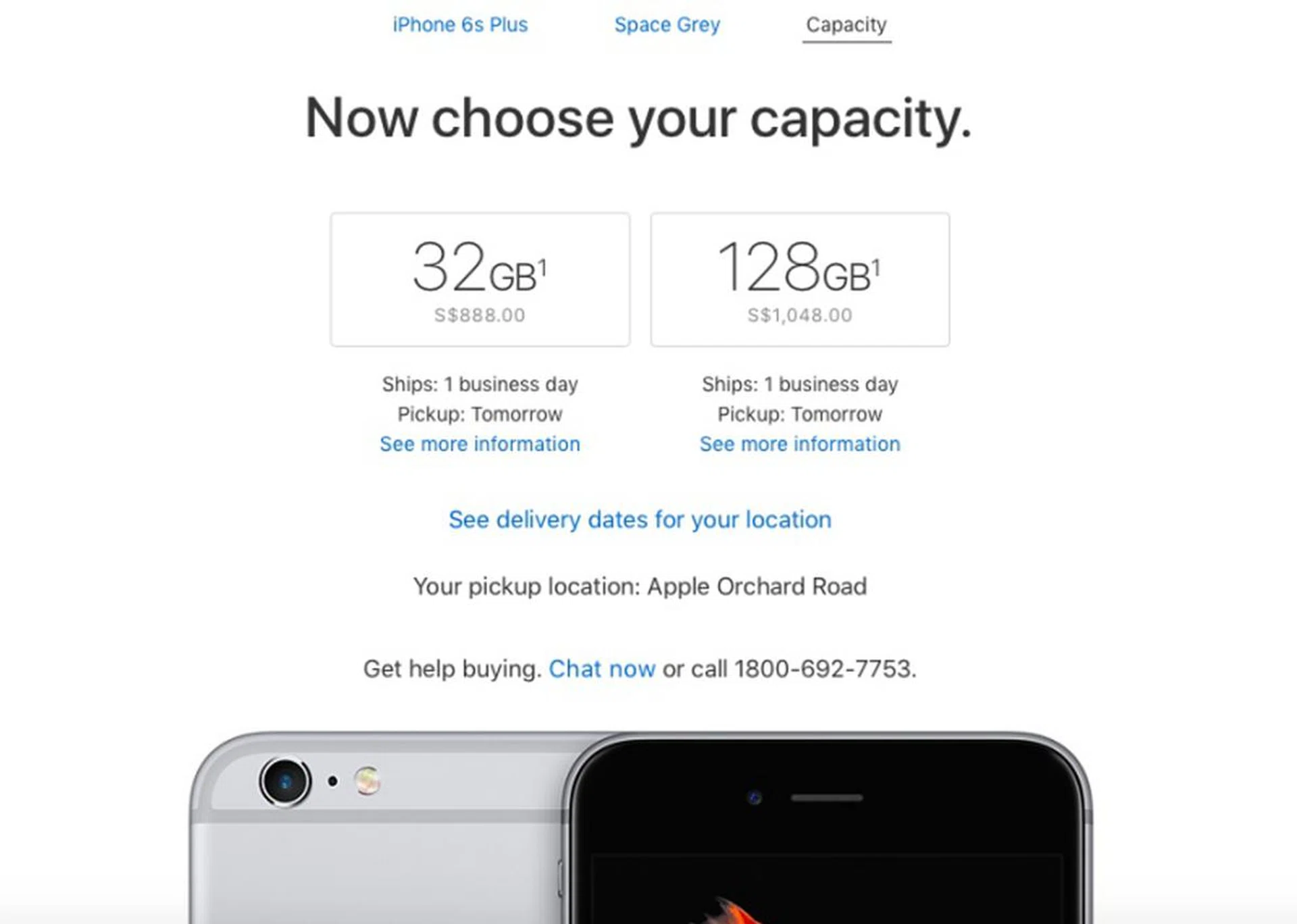 The 5.5-inch iPhone 6s Plus