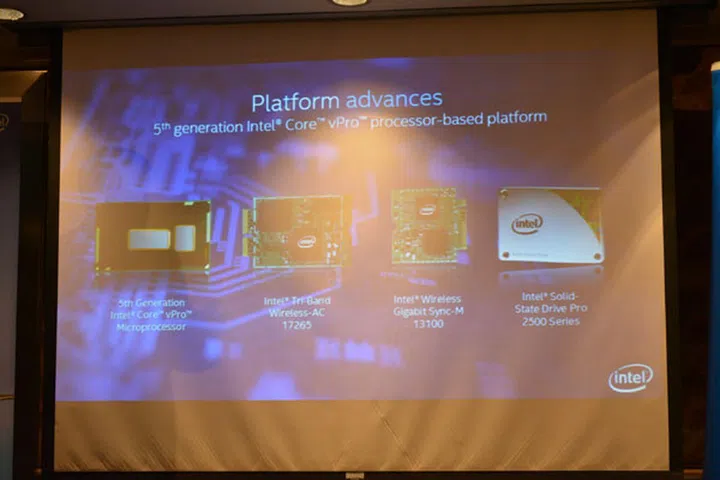 The Intel vPro platform consists of a range devices including CPUs, wireless clients and even SSDs, but the latter is clearly just to improve the platform's performance. Intel's vPro technology primarily requires a vPro capable CPU, chipset, networking hardware and software layers to get it going.
