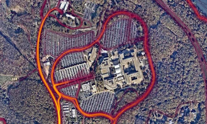 The George Bush Center for Intelligence in Langley Virginia.