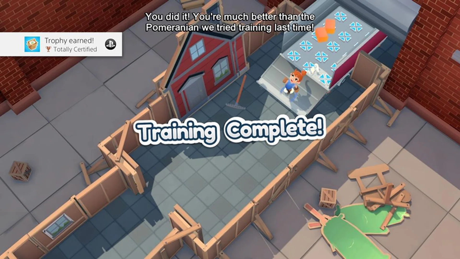 Glad to know I have more potential than a dog, boss.