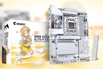 The board is Gigabyte’s second featuring Ari, its anime mascot.