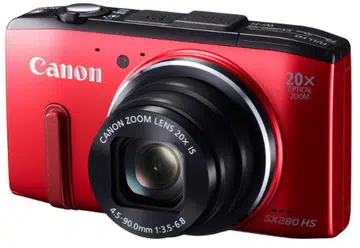 PowerShot SX280 HS (US Version shown)