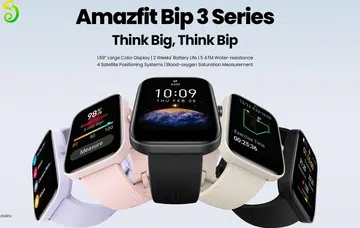 Amazfit Bip 3 and Bip 3 Pro.