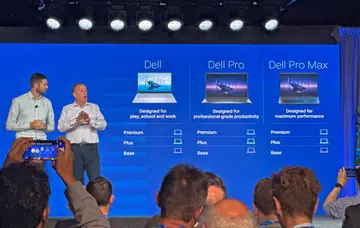Dell, what do we have here? Dell announces its massive rebrand for CES 2025. Photo: HWZ.