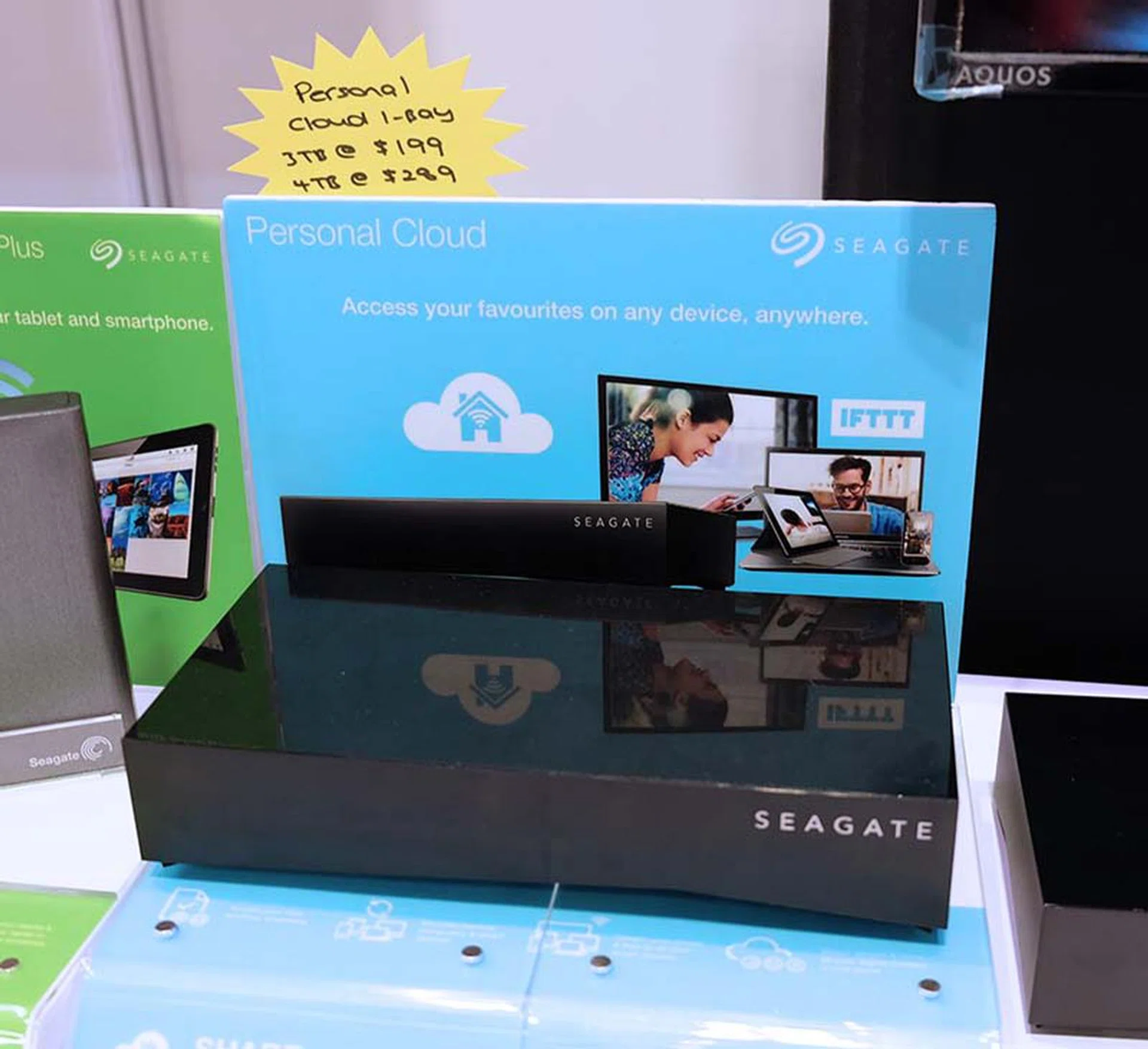 If you want to setup your own cloud storage, be sure to check out Seagate's Personal Cloud systems. Prices start at $199 (U.P. $249) for the 3TB model and top out at $369 ($399) for the 5TB model. All purchases will come with a 8GB LaCie PetiteKey flash drive worth $29.