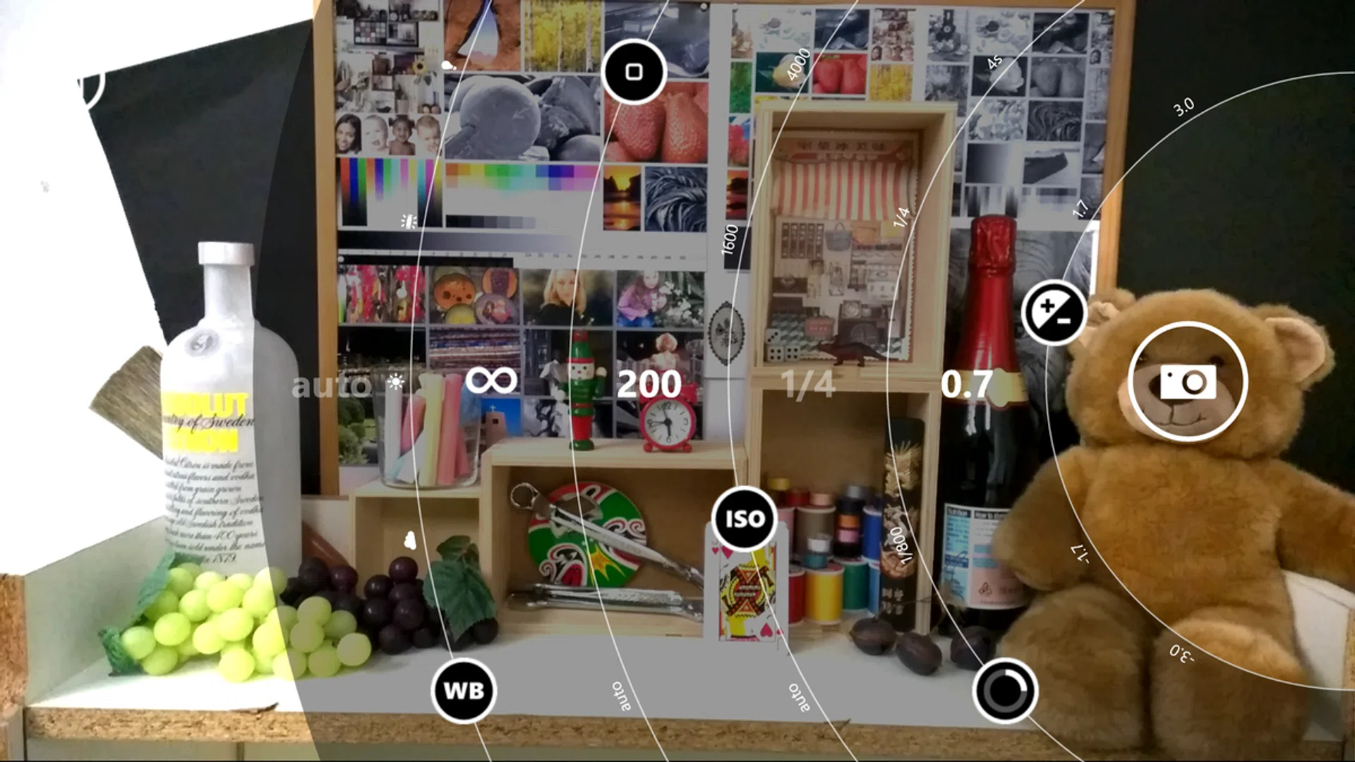 The Nokia Camera app gives you manual control over a number of variables including shutter speed, ISO and white balance.