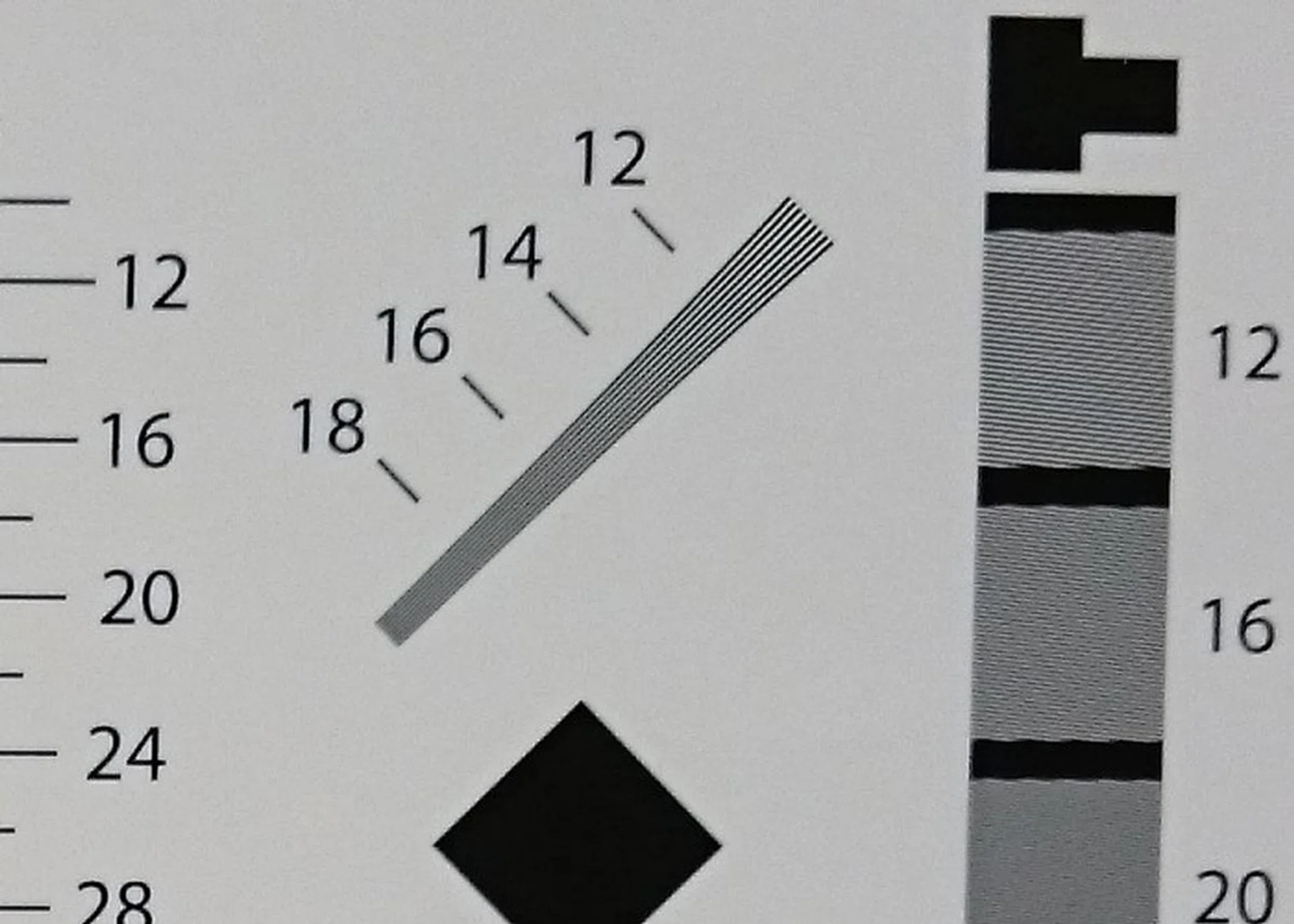 Even when shot at the lower resolution of 8MP, the corner softness is very apparent. 