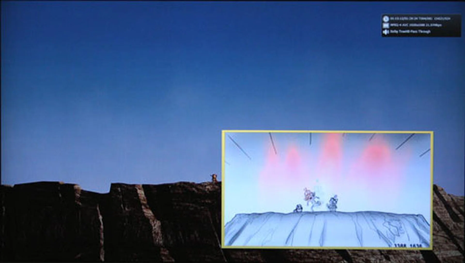 Demonstration of picture-in-picture support support in the Clarkdale.