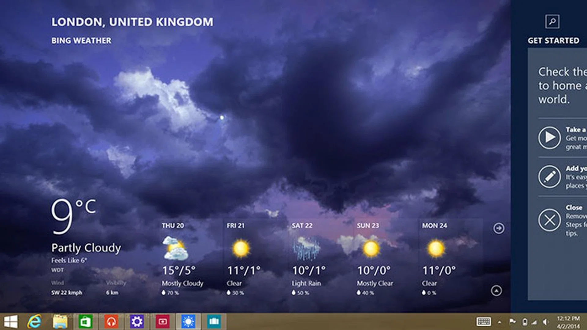 With this update, the taskbar is no longer a desktop exclusive.