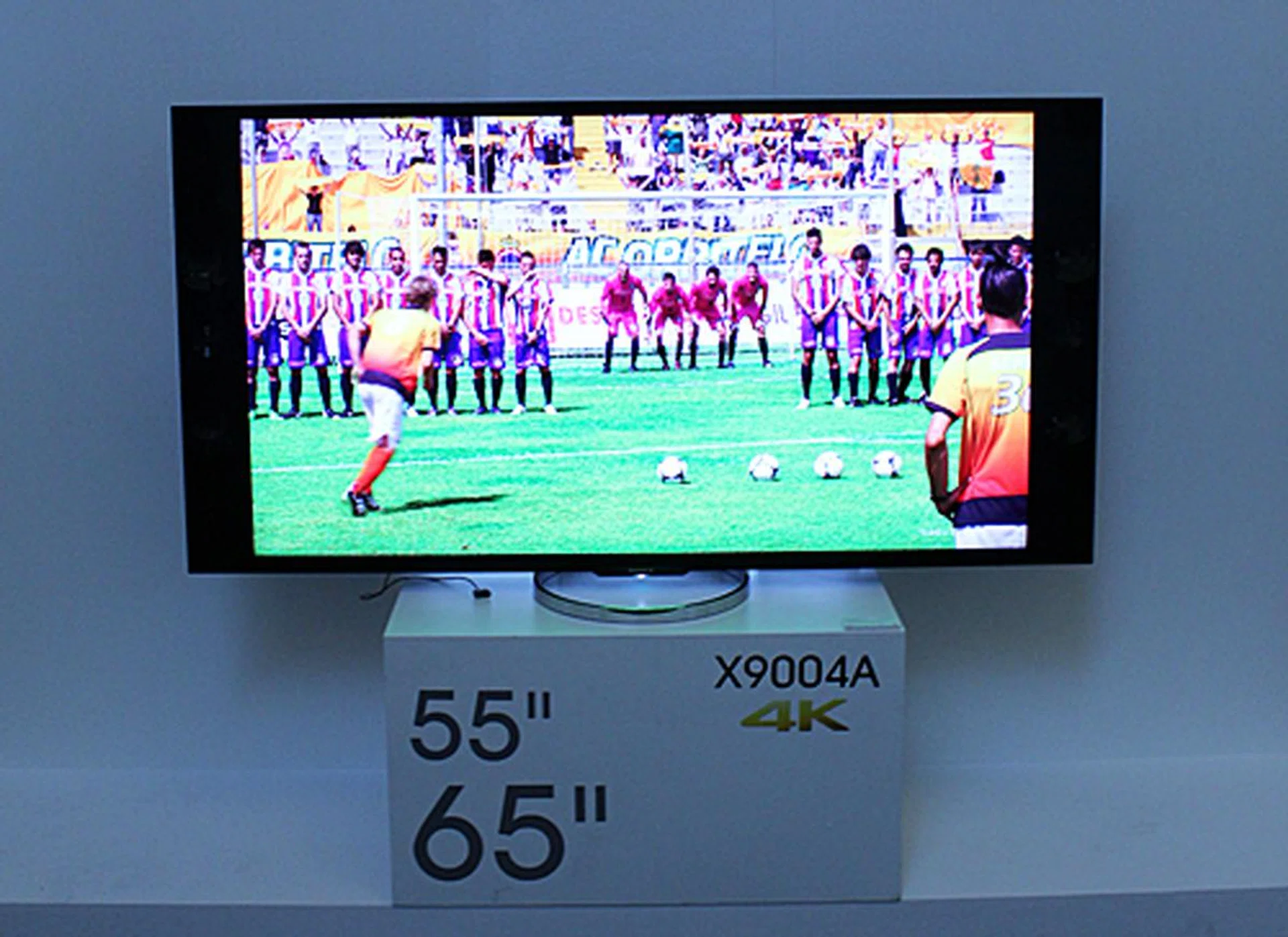 The 4K Sony Bravia X9004A is available in 55-inch and 65-inch versions.