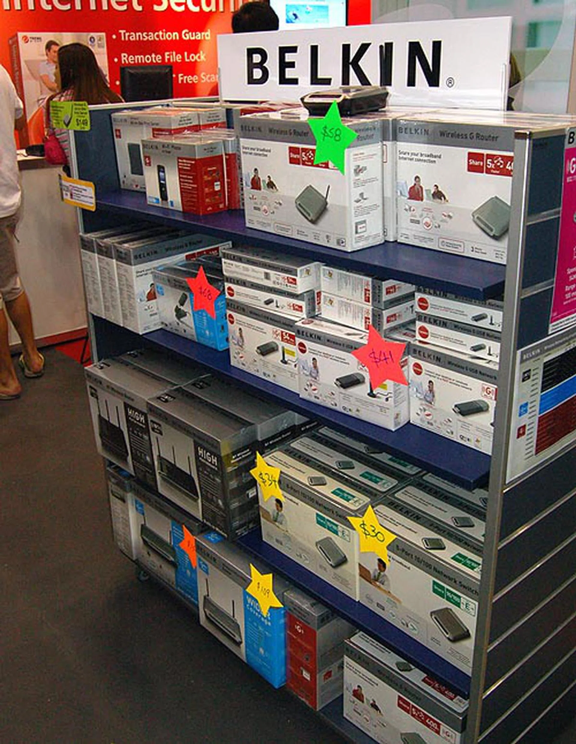  Belkin, one of the bigger players where it comes to networking products had a whole lot of gadgets up for sale at discounted prices.  