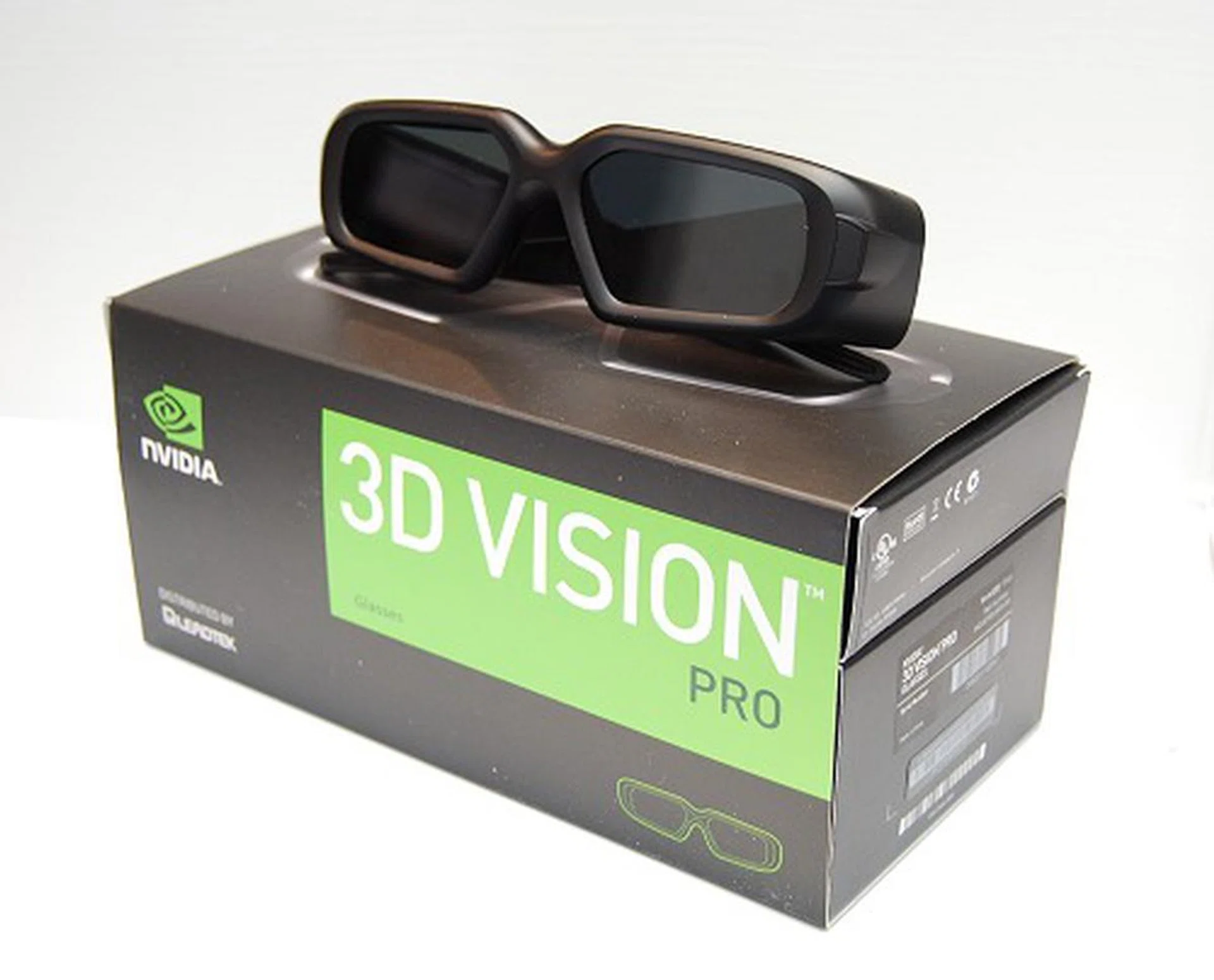 They didn't have any new graphics cards that we haven't seen already, but they were one of the rare few booths where we caught the NVIDIA 3D Vision Pro in action. Costing US$300, these glasses are more robust than the consumer edition ones and use RF signaling for a very wide range with interoperability between multiple RF hubs and glasses - clearly catered for professional usage.