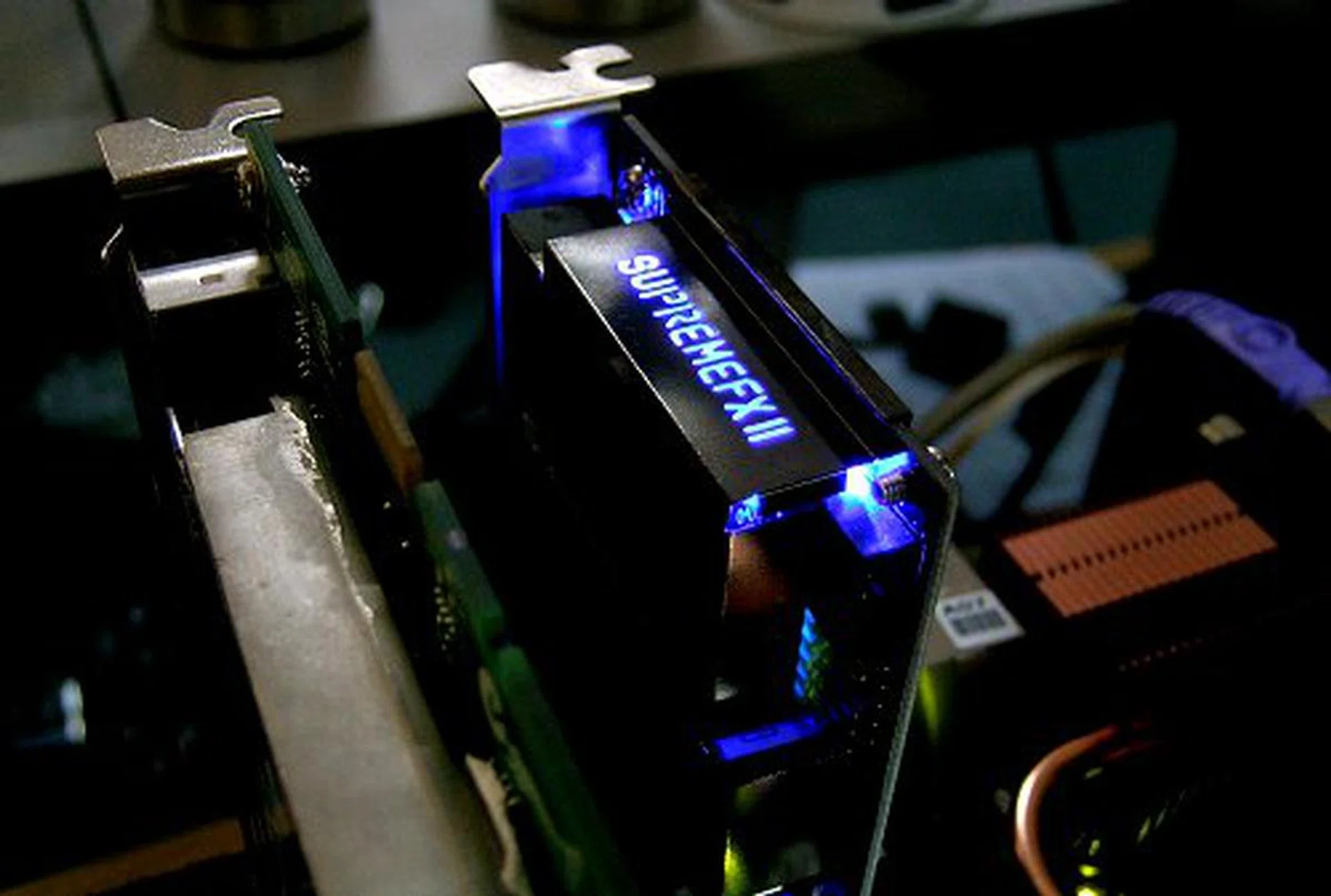 What's an enthusiast board without some cool lighting.