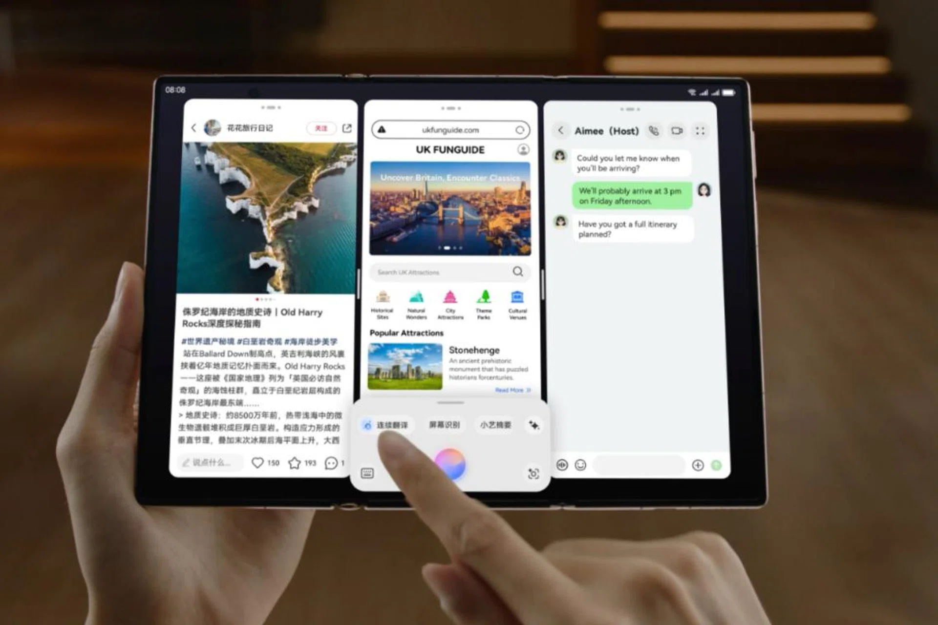 The Huawei Mate XTs. 