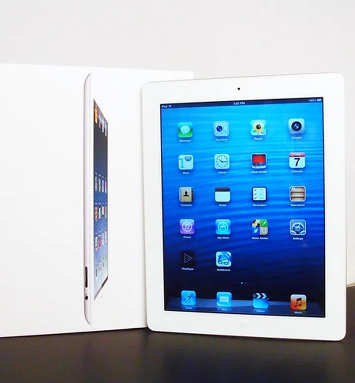 The fourth-gen Apple iPad.