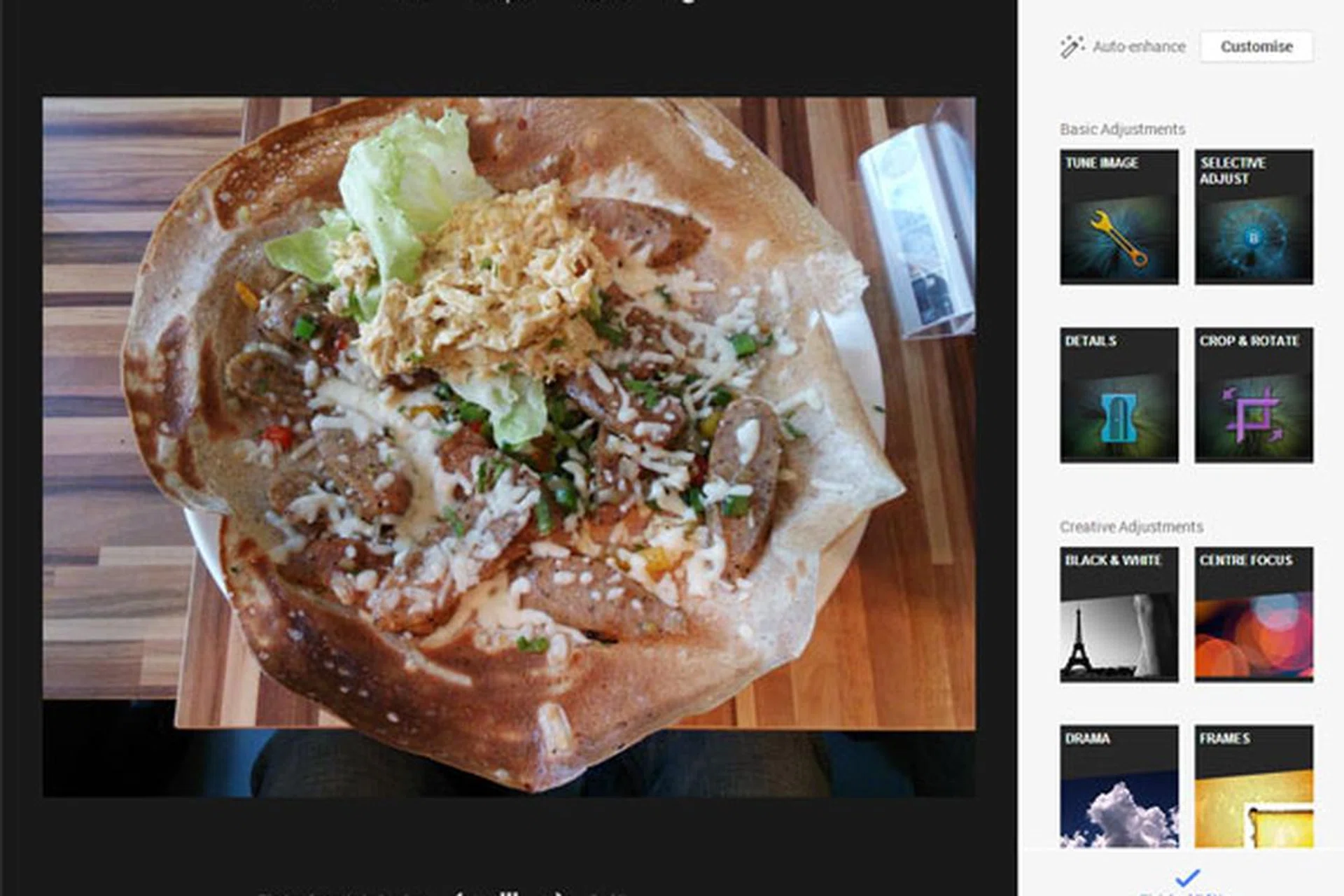 Google+ gets some new, easy-to-use photo editing tools that are derived from the desktop version of Snapseed. 