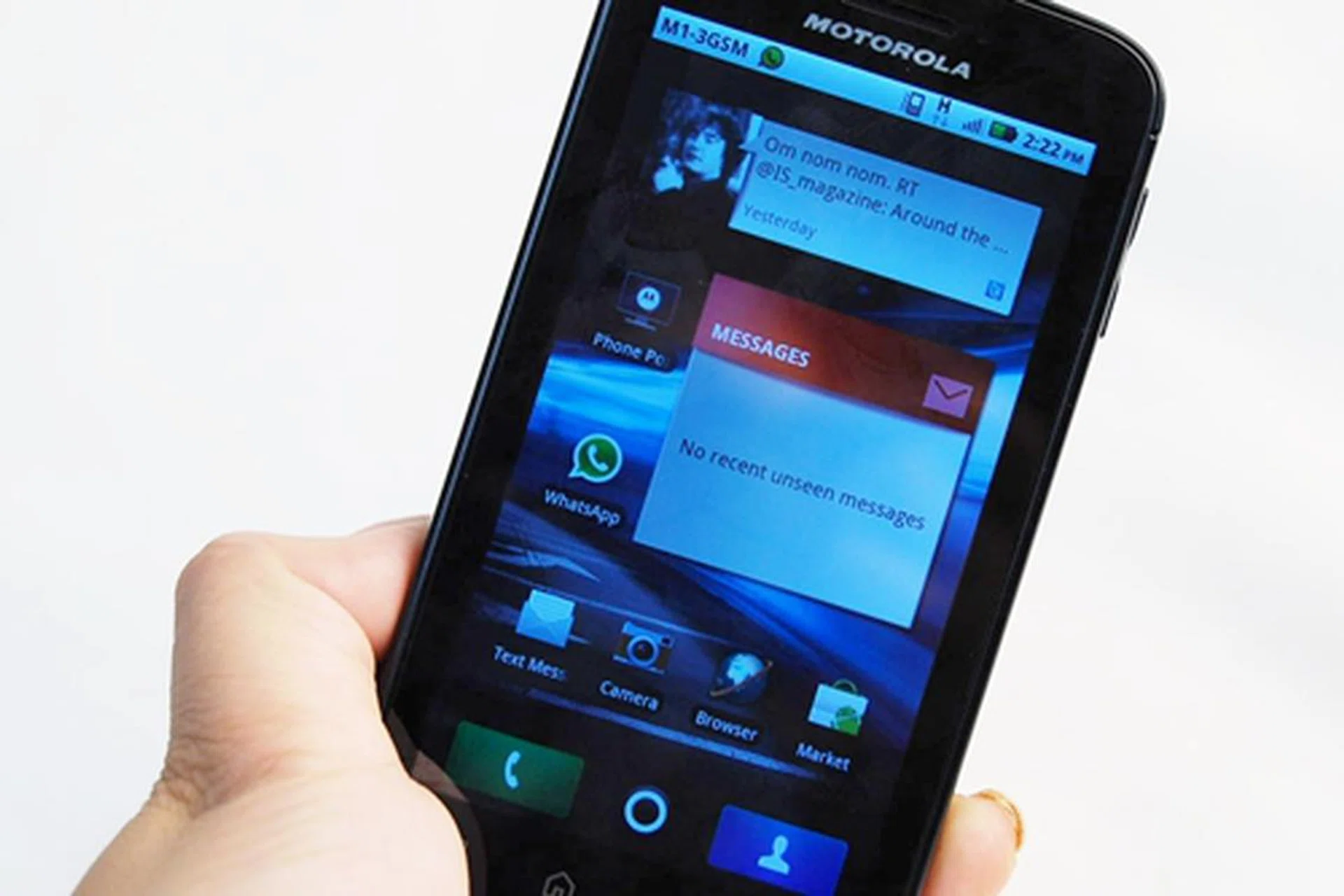 The Motorola Atrix does feel like it has a good mix of portability and power.